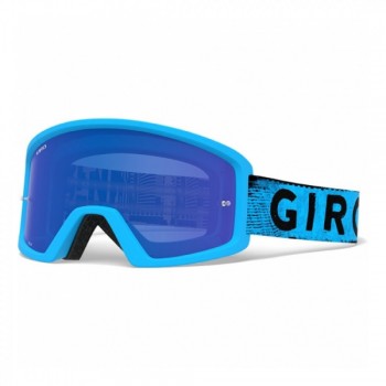 Giro Blok Goggle blue hypnotic/cobalt + clear