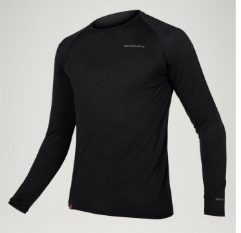 Endura BaaBaa Merino Blend Baselayer L/S schwarz Gr. L