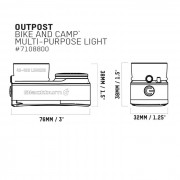 Blackburn Light Outpost Camp-/Stirn-/Mehrzweck-Leuchte