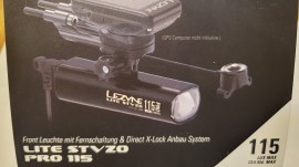 Lezyne Lite Drive Pro 115 StVZO Reverse Loaded