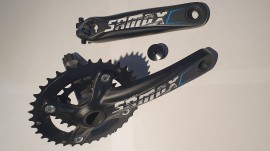 Samox Kurbelgarnitur 2-fach 22/36Z 152mm -10fach, Hollowtech