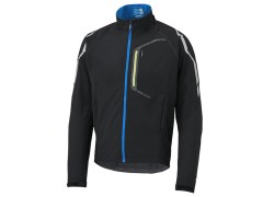 Shimano Hybrid Windbreaker Jacke mit abnehmbaren Ärmeln schwarz Gr. M
