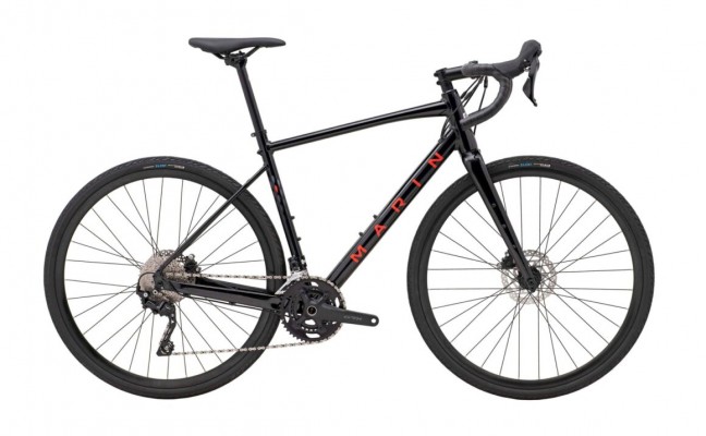 Marin Gestalt 2 2025 schwarz/rot Gr. 60cm Gravelbike