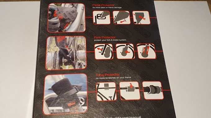 Elvedes Bike Buddie Solo Set Fahrrad Transport Polster