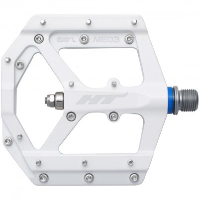 HT Components ME03 EVO MAG Plattformpedale weiss