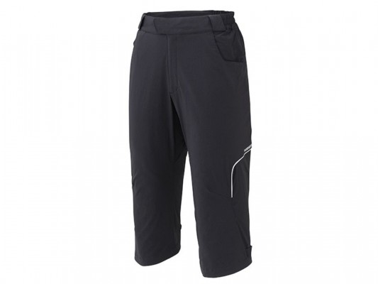 Shimano Touring Shorts 3Q 3/4 schwarz Gr. L Fahrradhose