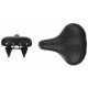 KS Drifter Retro Comfort unisex schwarz Fahrradsattel
