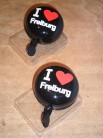Fahrrad Klingel Ding Dong Glocke I LOVE FREIBURG - NEU -