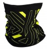 Mons Royale Merino Double Up Neckwarmer schwarz/gelb